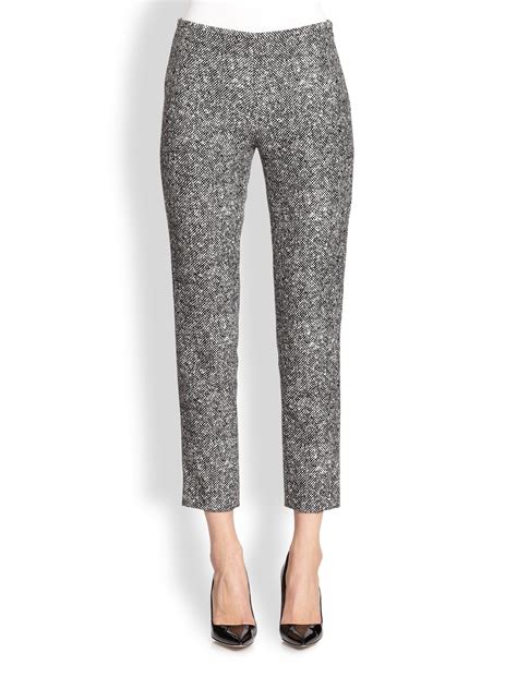 michael kors tweed suit women|Michael Kors work pants.